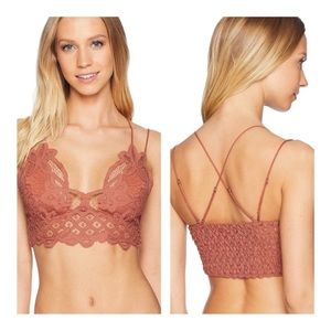 Free People, Adella size small I lndian Red bralette